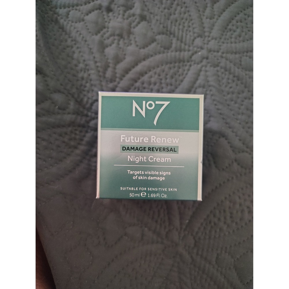 No7 Future Renew Damage Reversal Night Cream 50ml 1.69oz Pepticology Skincare